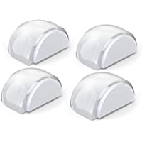 Yosemy Tope de Puerta para Suelo- 4 Piezas Topes para Puertas Transparente Autoadhesivo Protección de Pared y Muebles y…